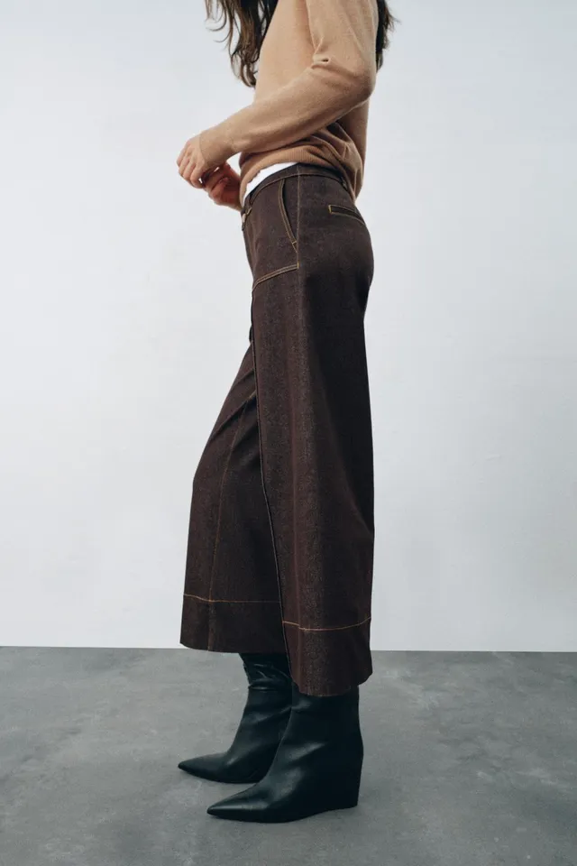 JEANS Z1975 CULOTTE بخصر متوسط – صورة 5