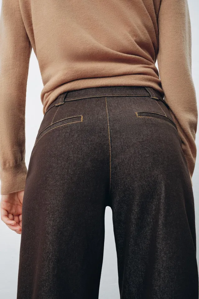 JEANS Z1975 CULOTTE بخصر متوسط – صورة 7
