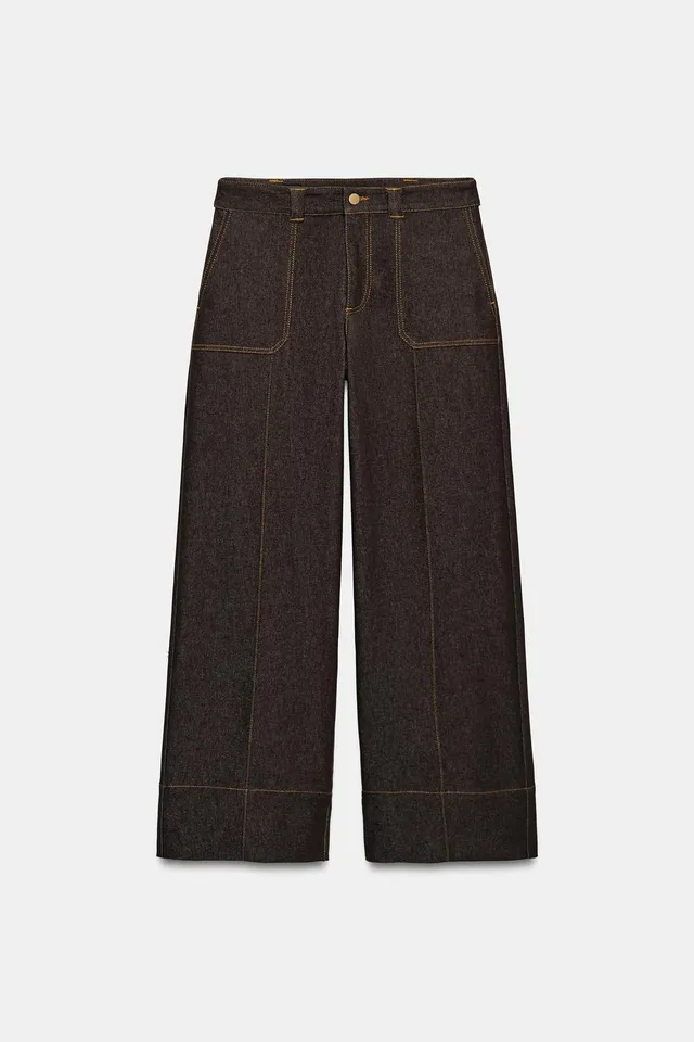 JEANS Z1975 CULOTTE بخصر متوسط – صورة 8
