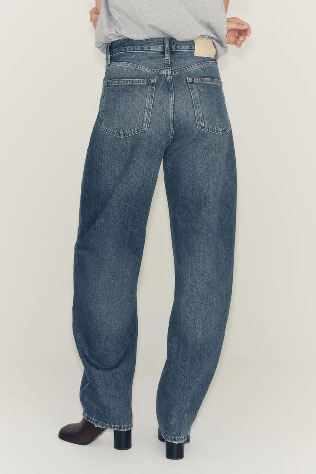 ZW COLLECTION HIGH-WAIST BARREL JEANS – image 3