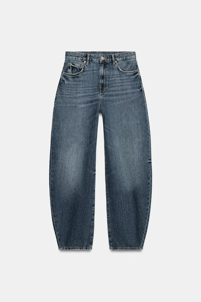 ZW COLLECTION HIGH-WAIST BARREL JEANS – image 5