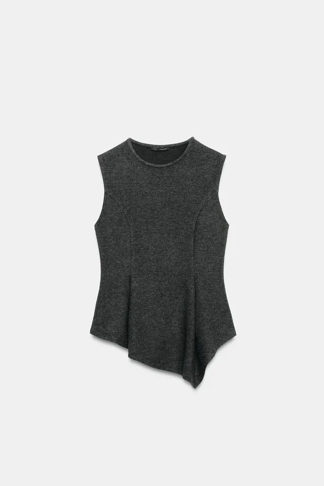 SOFT PEPLUM TOP – image 5