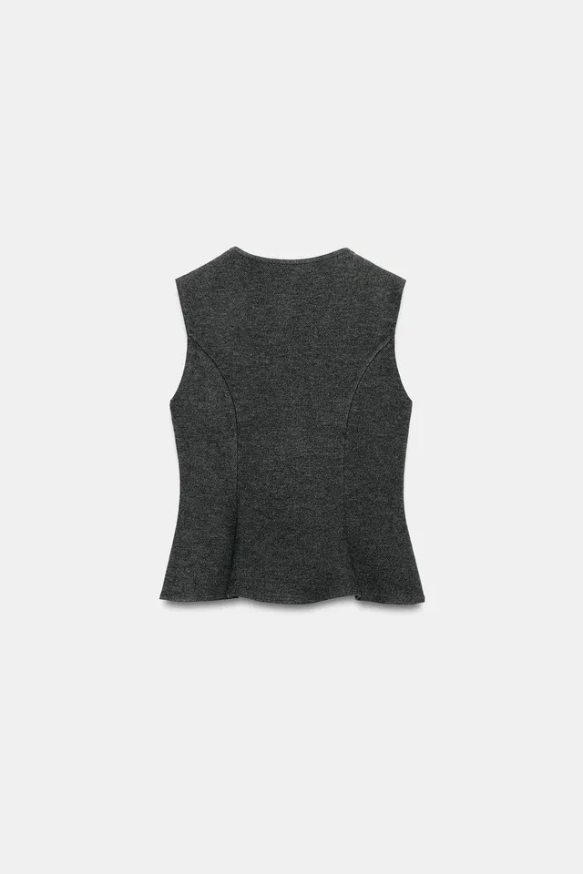 SOFT PEPLUM TOP – image 6
