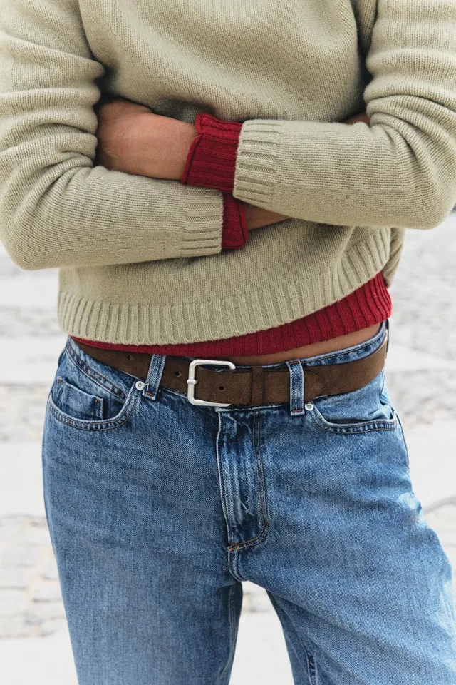 100% WOOL PLAIN JUMPER – image 3
