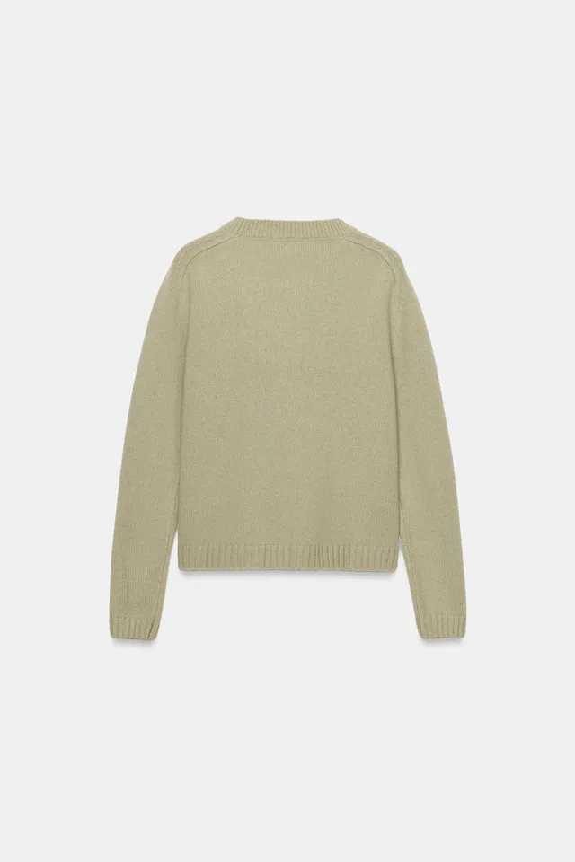100% WOOL PLAIN JUMPER – image 6