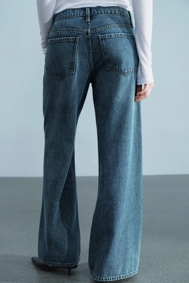 جينز ZW من مجموعة WIDE LEG بخصر منخفض – صورة 5
