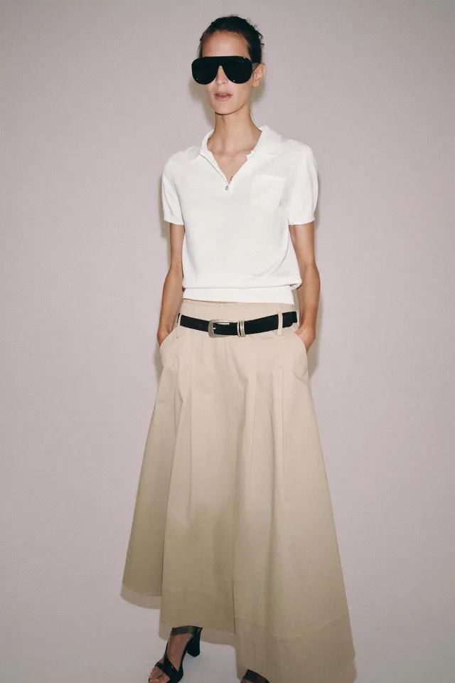 SHORT SLEEVE KNIT POLO SHIRT – image 6