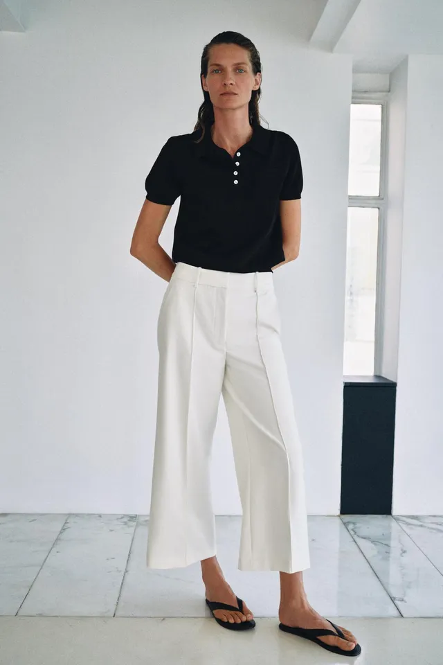 SHORT SLEEVE KNIT POLO SHIRT – image 5