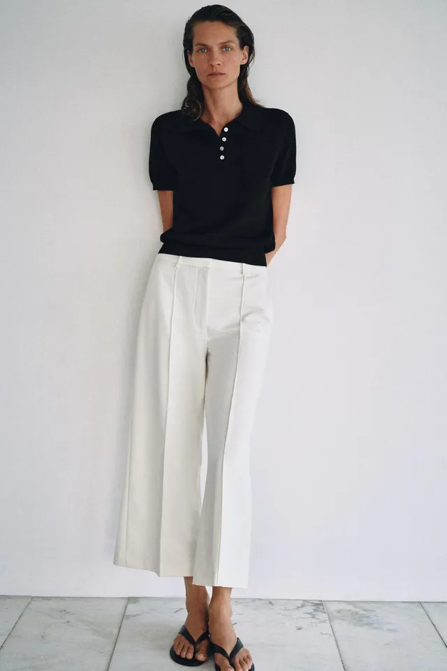 SHORT SLEEVE KNIT POLO SHIRT – image 6