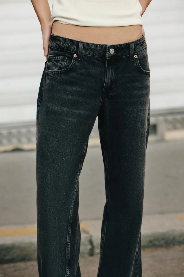 JEANS TRF WIDE LEG TIRO BAJO – صورة 2