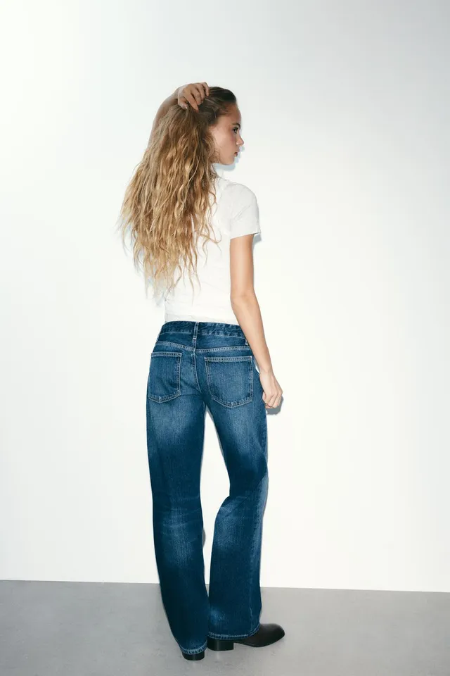 JEANS TRF WIDE LEG TIRO BAJO – صورة 5