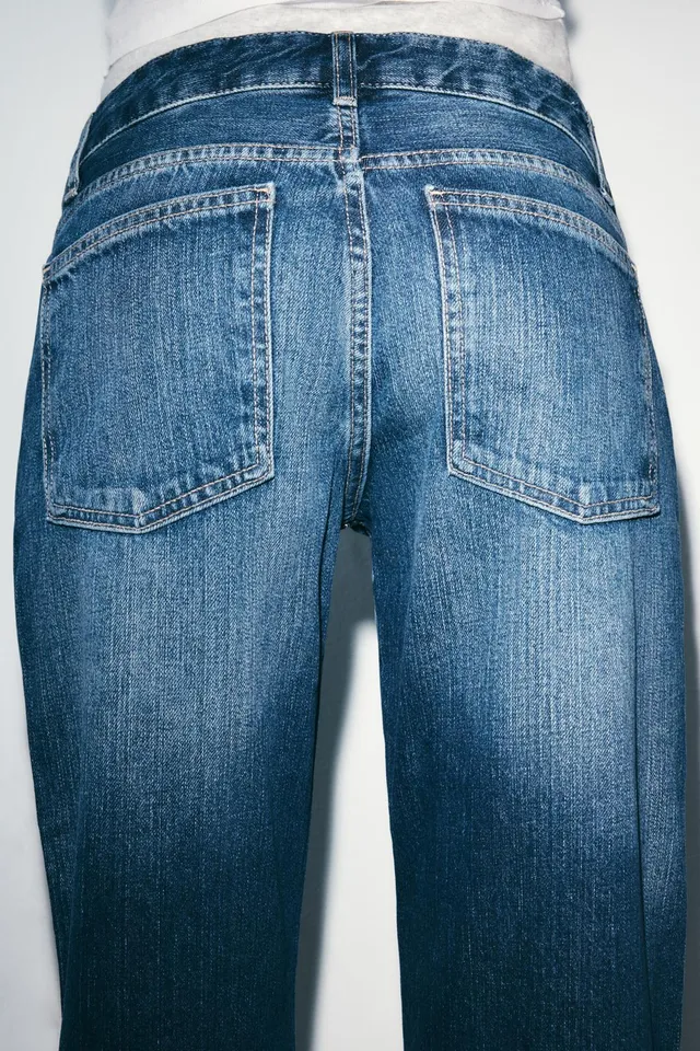 JEANS TRF WIDE LEG TIRO BAJO – صورة 7