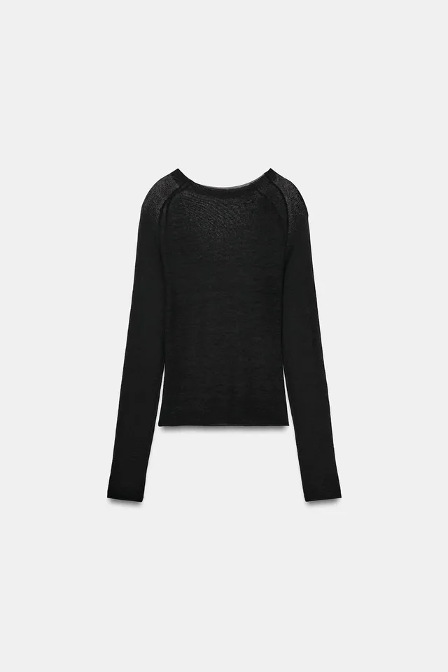 EXTRA FINE KNIT TOP – image 6