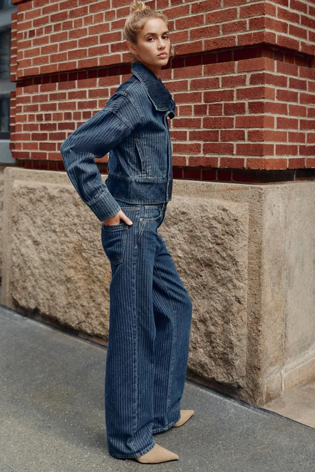 JEANS Z1975 STRAIGHT LOW-RISE STRIPED – image 4