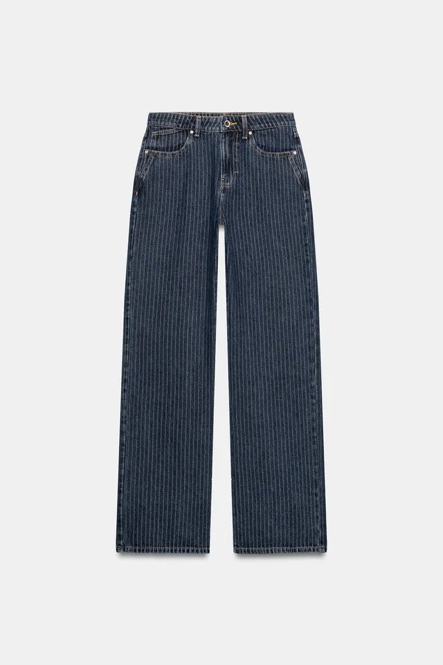 JEANS Z1975 STRAIGHT LOW-RISE STRIPED – image 7