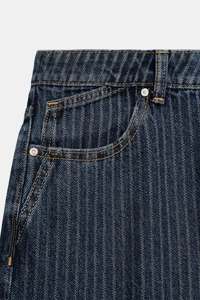 JEANS Z1975 STRAIGHT LOW-RISE STRIPED – image 9