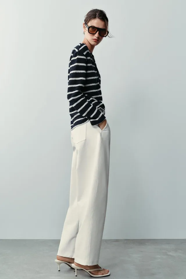STRIPED HENLEY T-SHIRT – image 3