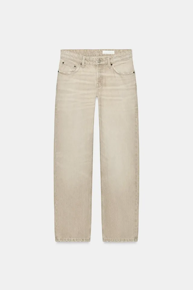 STRAIGHT-LEG MID-WAIST TRF JEANS – image 6
