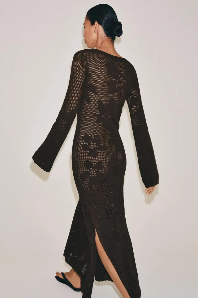 LONG KNIT DRESS – image 3