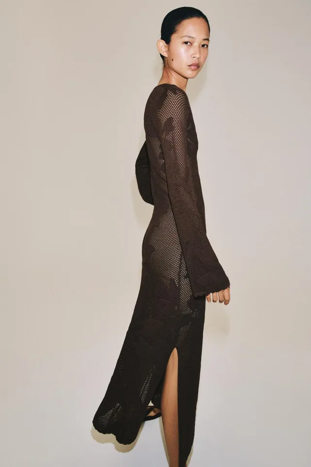 LONG KNIT DRESS – image 4