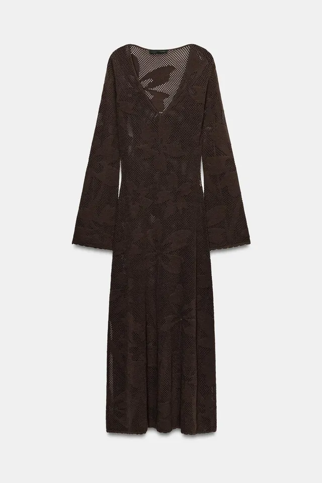 LONG KNIT DRESS – image 6