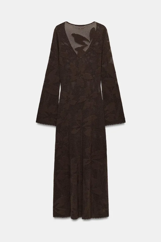 LONG KNIT DRESS – image 7