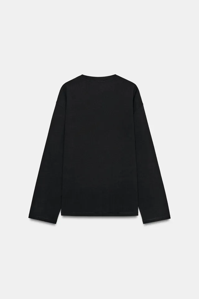 COTTON V-NECK T-SHIRT – image 6