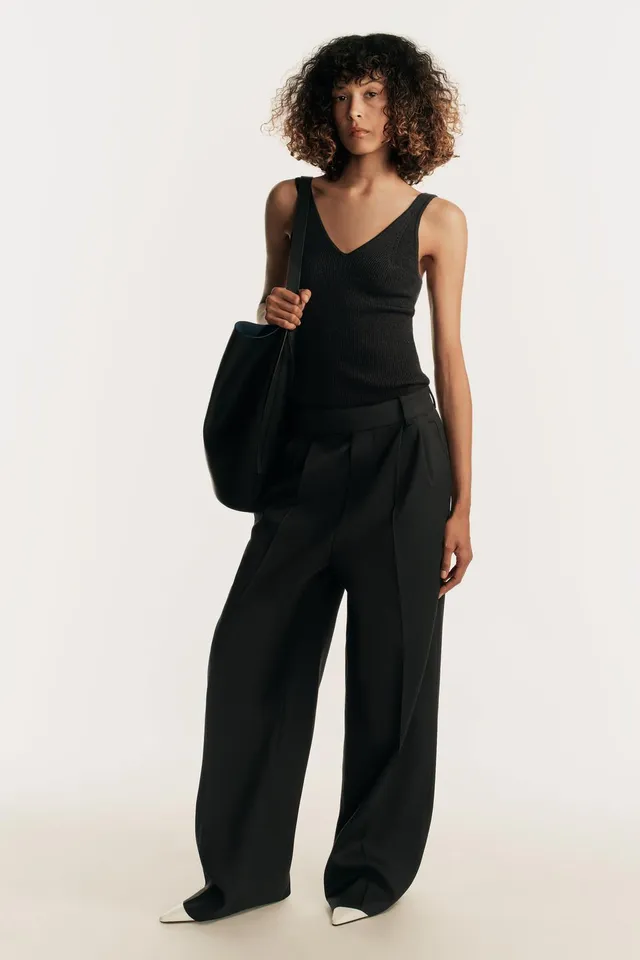 KNIT STRAPPY TOP