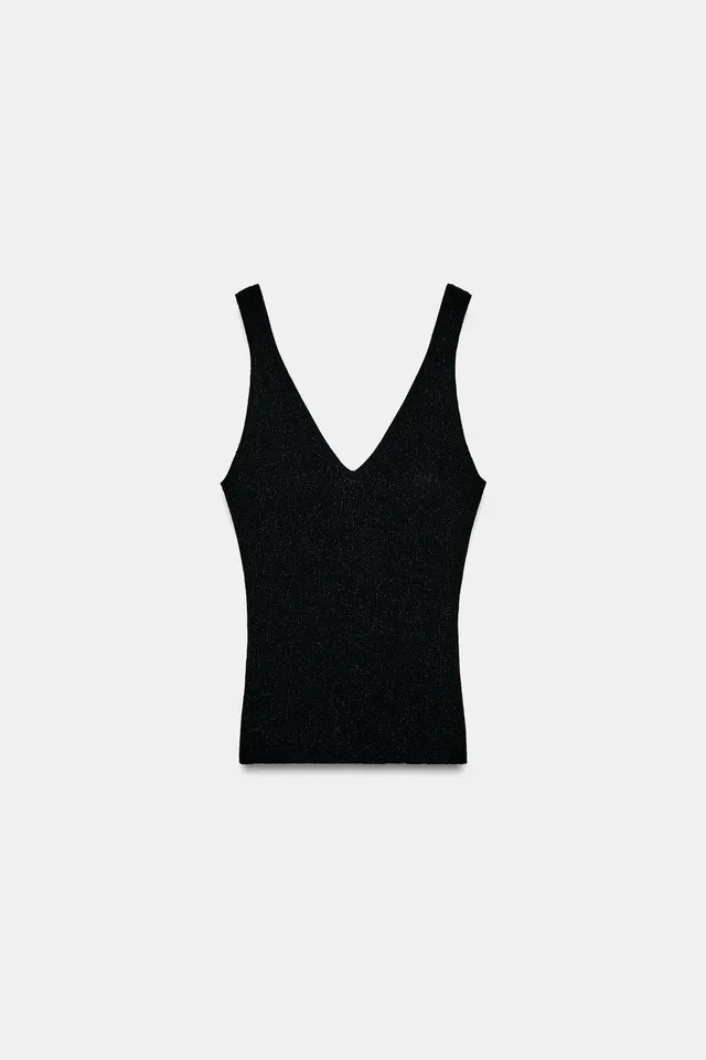KNIT STRAPPY TOP – image 6