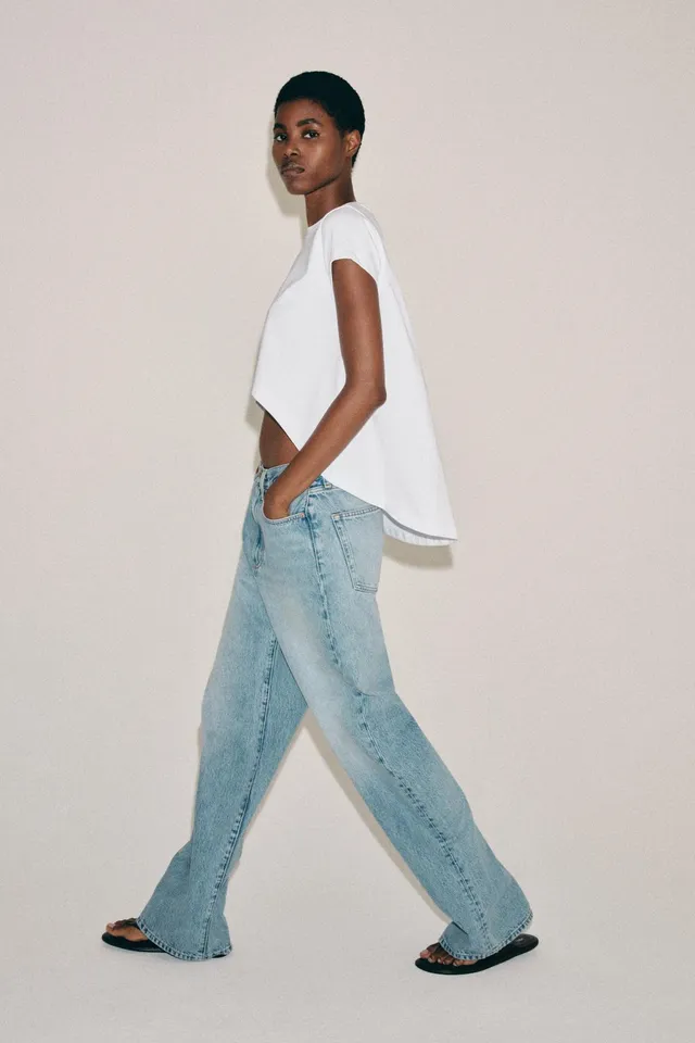 ASYMMETRIC COTTON T-SHIRT – image 3