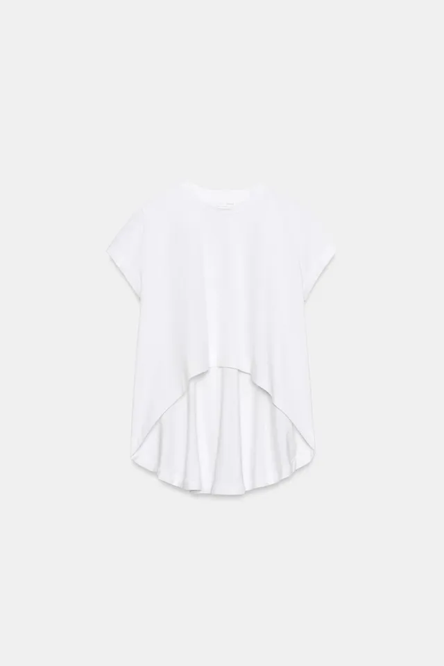 ASYMMETRIC COTTON T-SHIRT – image 5