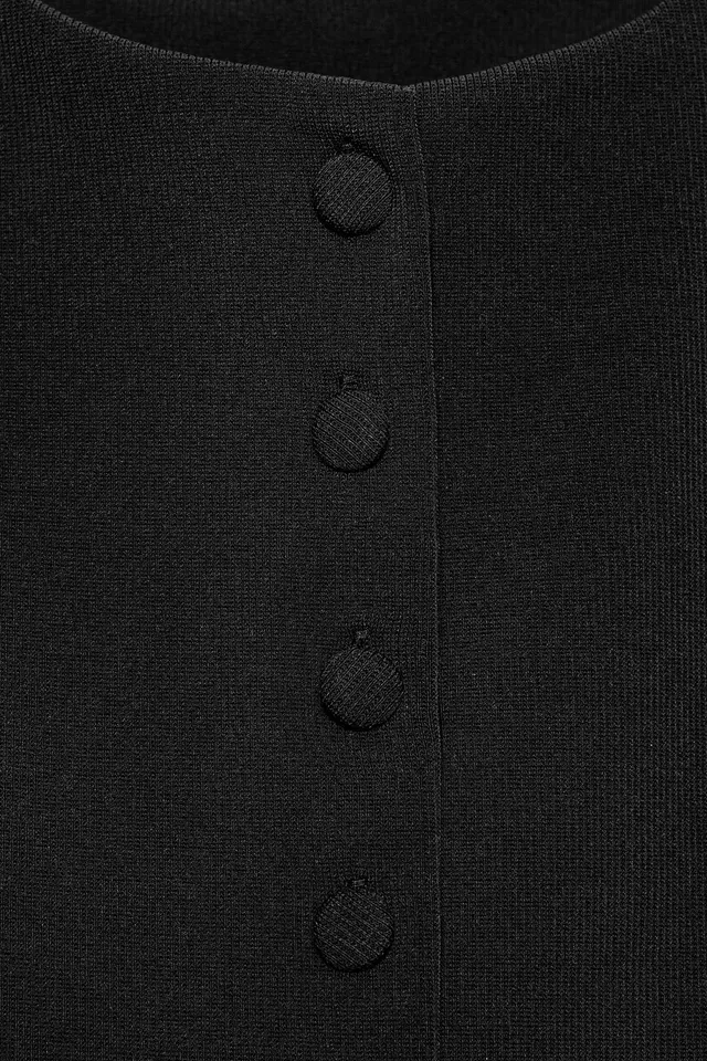 COVERED BUTTON WAISTCOAT – image 8