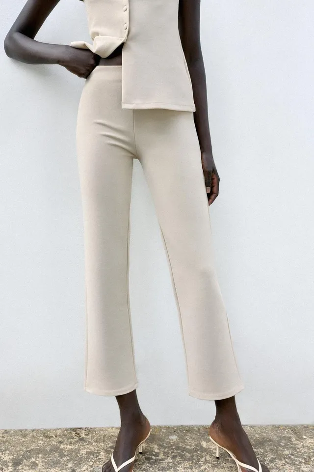 SLIM FIT POCKET TROUSERS – image 2