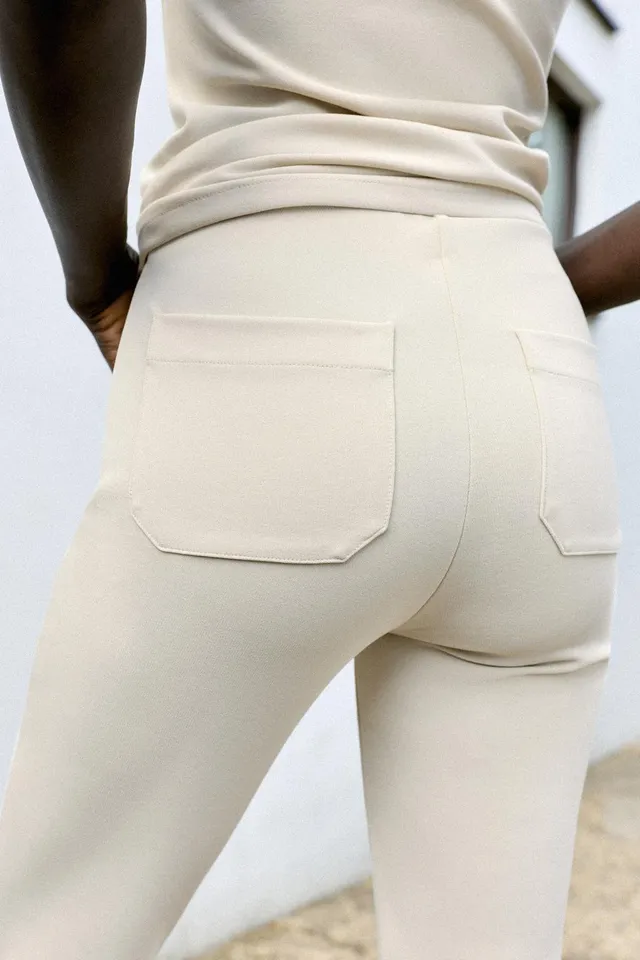 SLIM FIT POCKET TROUSERS – image 4