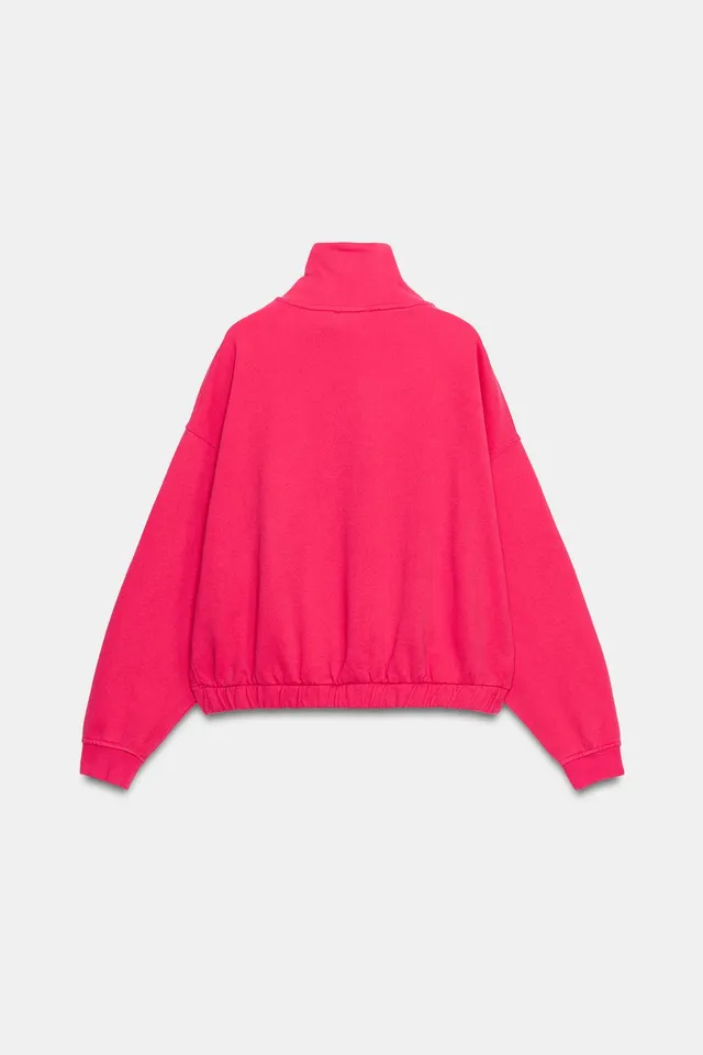 سويت شيرت بياقة متباينة Fruit of the Loom™ – صورة 3