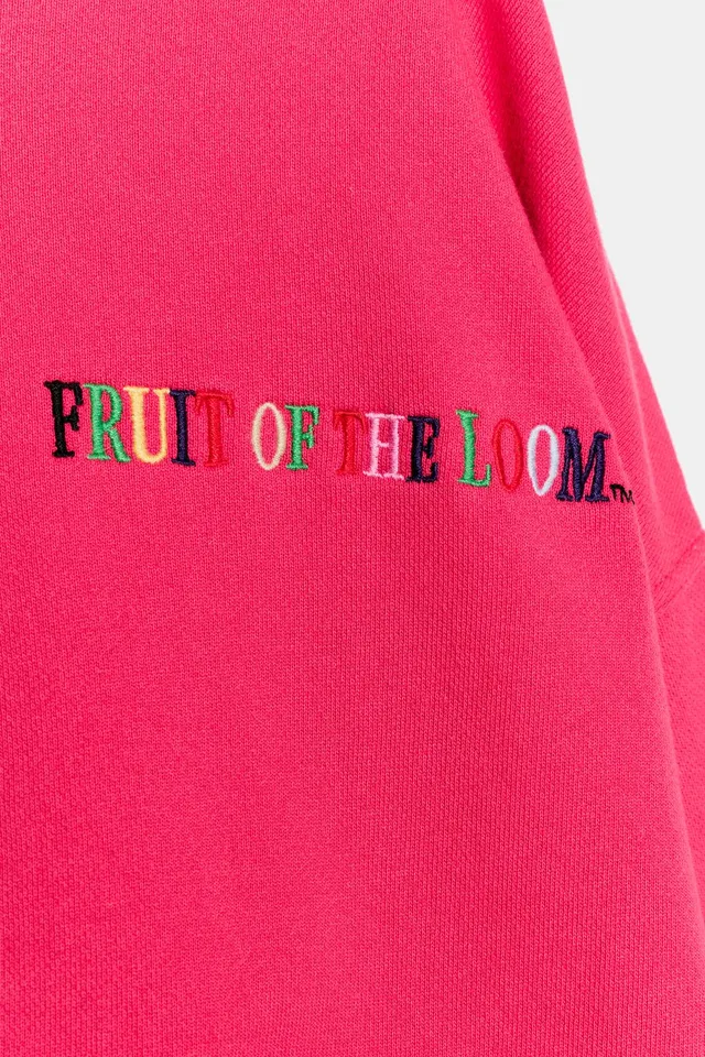 سويت شيرت بياقة متباينة Fruit of the Loom™ – صورة 5