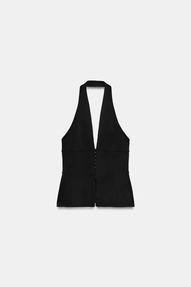 STRETCH HALTER TOP – image 5