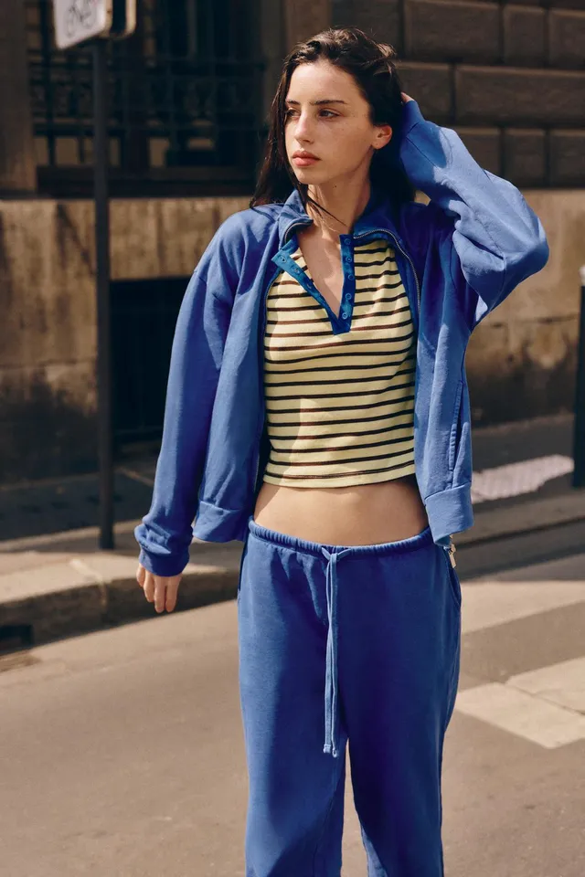 COTTON ZIP-UP JACKET – image 2