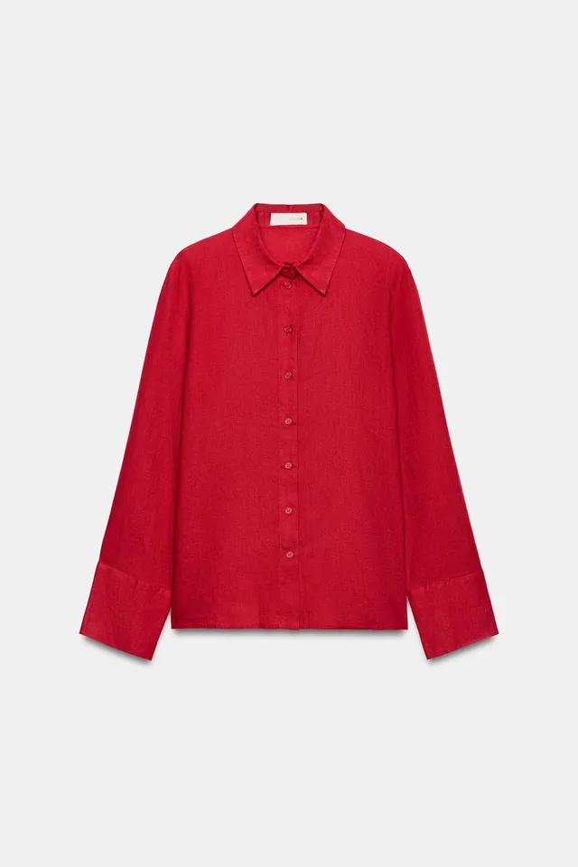 ZW COLLECTION 100% LINEN SHIRT – image 7