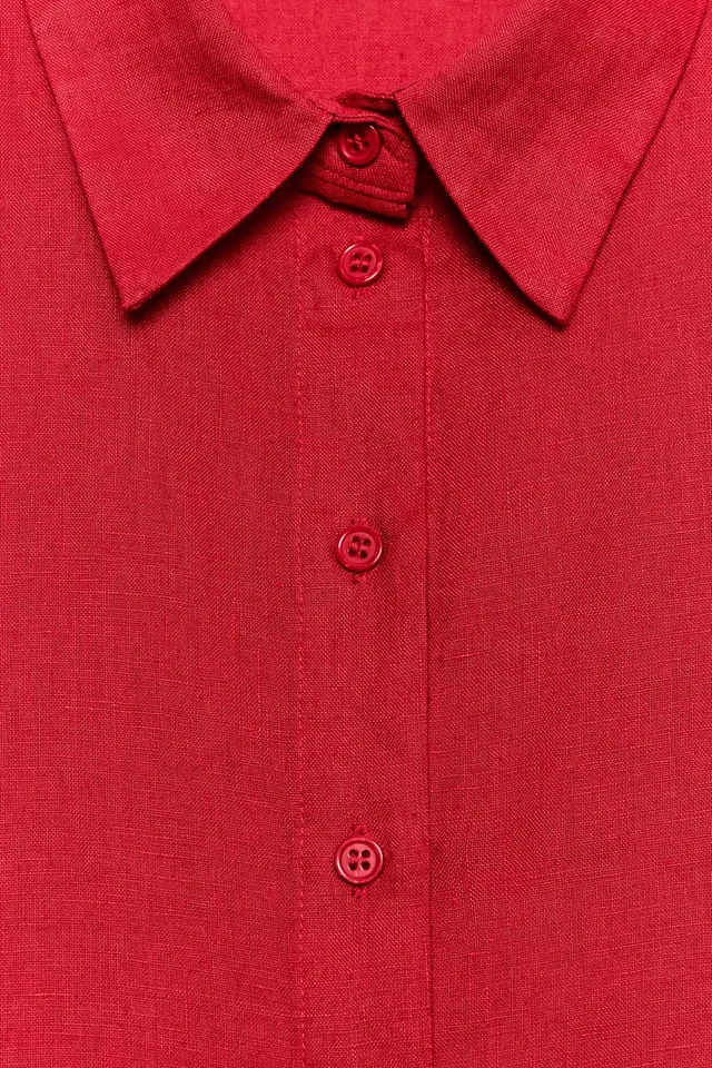 ZW COLLECTION 100% LINEN SHIRT – image 9