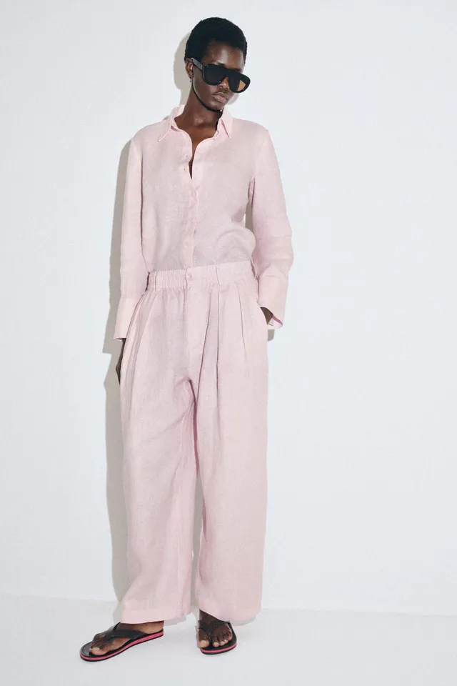 ZW COLLECTION 100% LINEN SHIRT – image 4
