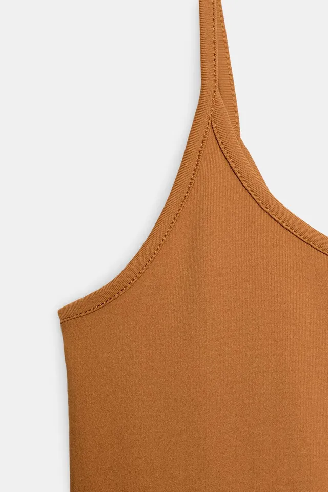 POLYAMIDE THIN STRAP T-SHIRT – image 6