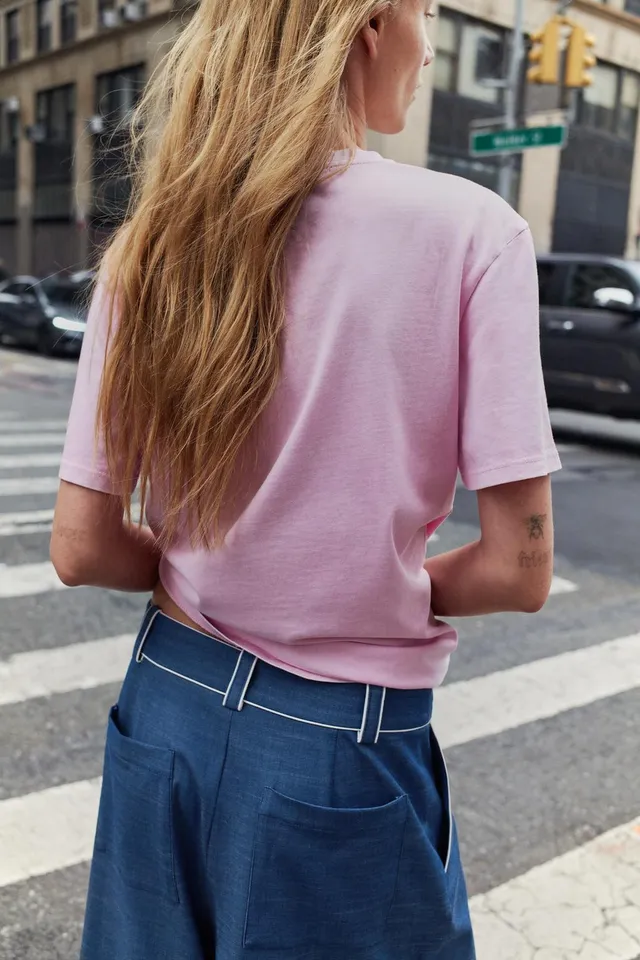 WASHED-EFFECT JEWEL T-SHIRT – image 4