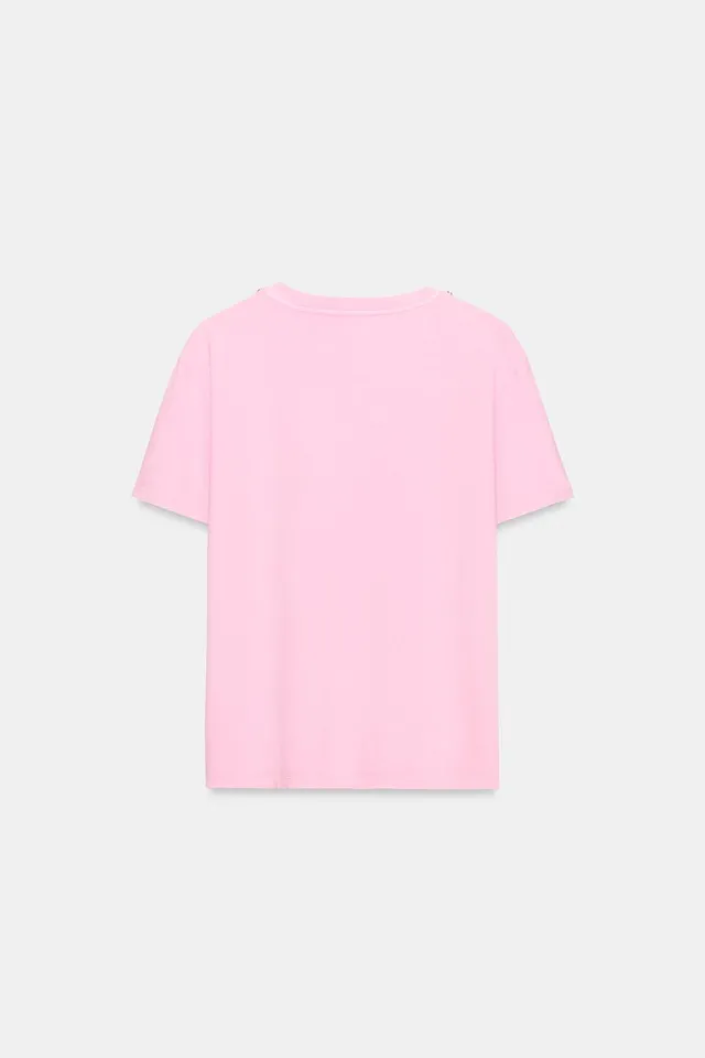 WASHED-EFFECT JEWEL T-SHIRT – image 7