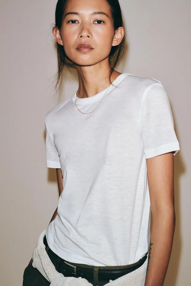 LYOCELL SHORT SLEEVE T-SHIRT – image 2