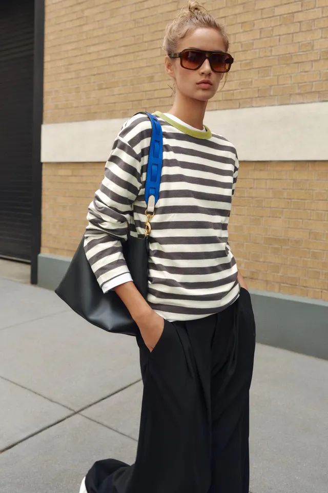 WIDE STRIPE T-SHIRT – image 2