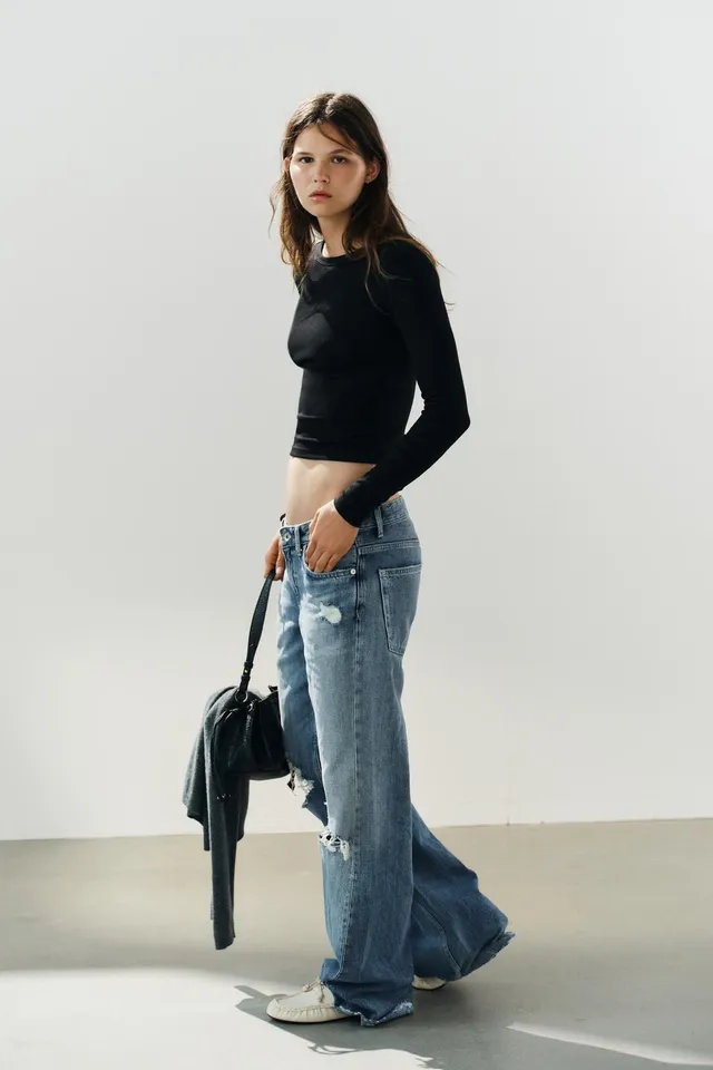COTTON LONG SLEEVE T-SHIRT – image 3