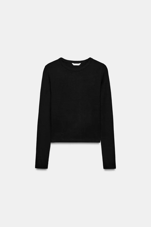 COTTON LONG SLEEVE T-SHIRT – image 5