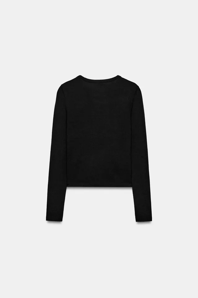 COTTON LONG SLEEVE T-SHIRT – image 6