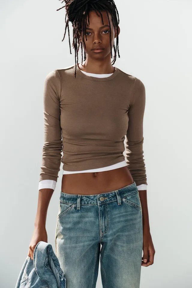 COTTON LONG SLEEVE T-SHIRT – image 2